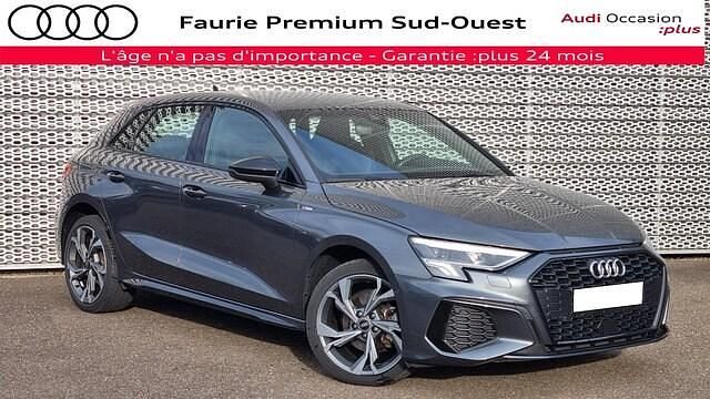 Occasion Audi A3 S-Line 116 ch (85 kW) 2022 Gris daytona nacré