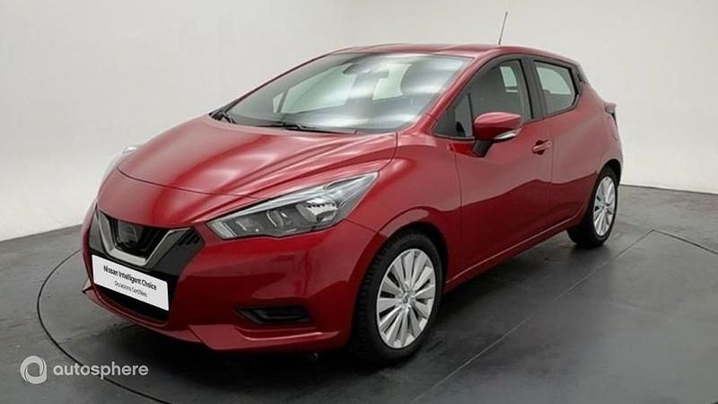 Rouge Occasion 2022 Nissan Micra Acenta Berline | 13 450 € (Prix juste) - Image 1/4