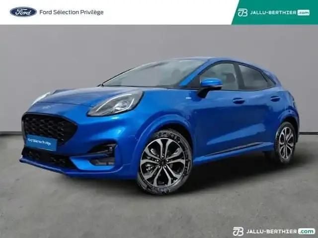 Fashion bleu island métallisée Utilisé 2023 Ford Puma ST-Line SUV | 21 290 € (Prix juste) - Image 1/4