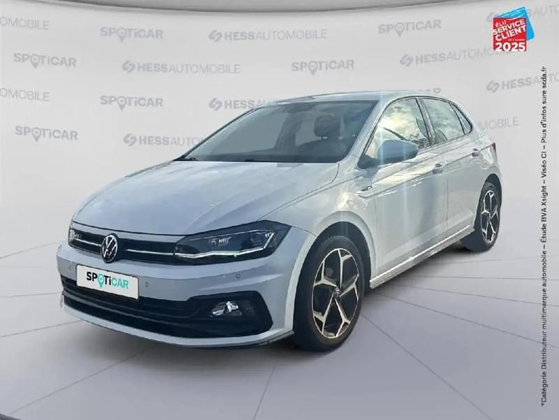 Blanc Utilisé 2021 VW Polo R-line Berline | 19 999 € (Prix juste) - Image 1/4