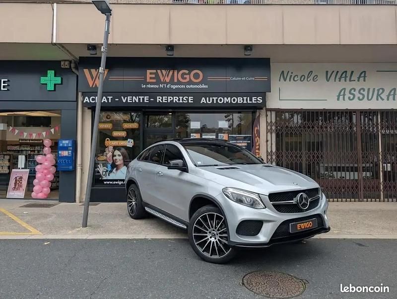 Gris Utilisé 2017 Mercedes GLE350 Sportline Coupé | 34 990 € (Super prix) - Image 1/4