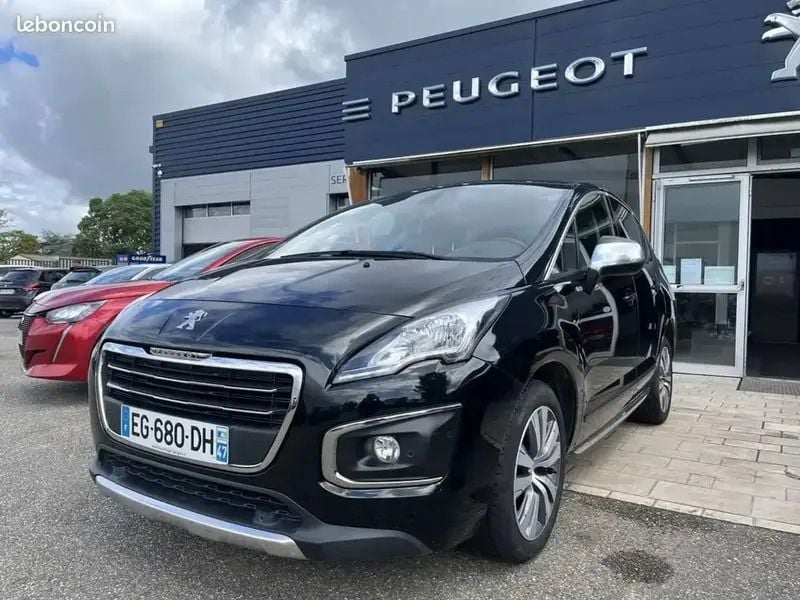 Noir Utilisé 2016 Peugeot 3008 Style Monospace | 9 900 € (Super prix) - Image 1/4