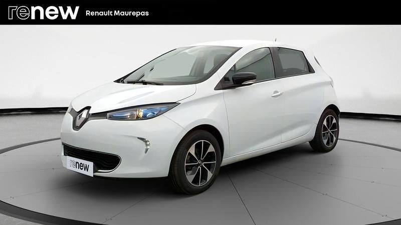 Blanc glacier Utilisé 2019 Renault Zoe Intens Citadine | 7 190 € (Bon prix) - Image 1/4