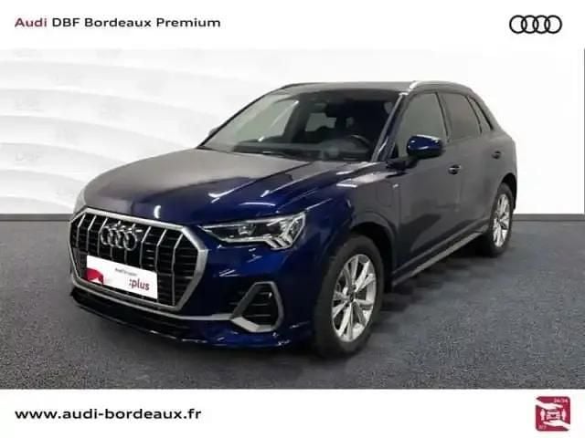 Bleu Occasion 2021 Audi Q3 S-Line SUV | 30 990 € (Prix juste) - Image 1/4