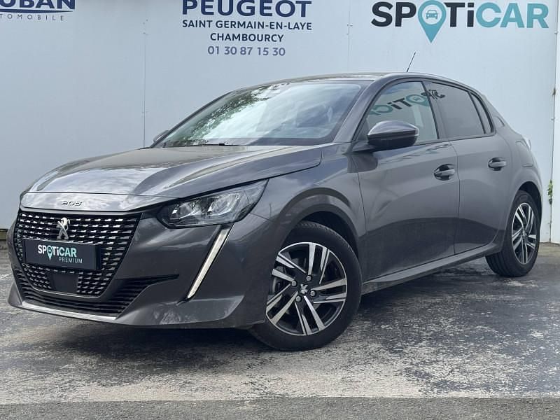 Gris Utilisé 2022 Peugeot 208 S Citadine | 14 690 € (Prix assez cher) - Image 1/4