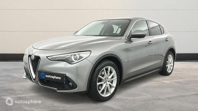 Gris Utilisé 2019 Alfa Romeo Stelvio Executive SUV | 27 299 € (Prix juste) - Image 1/4