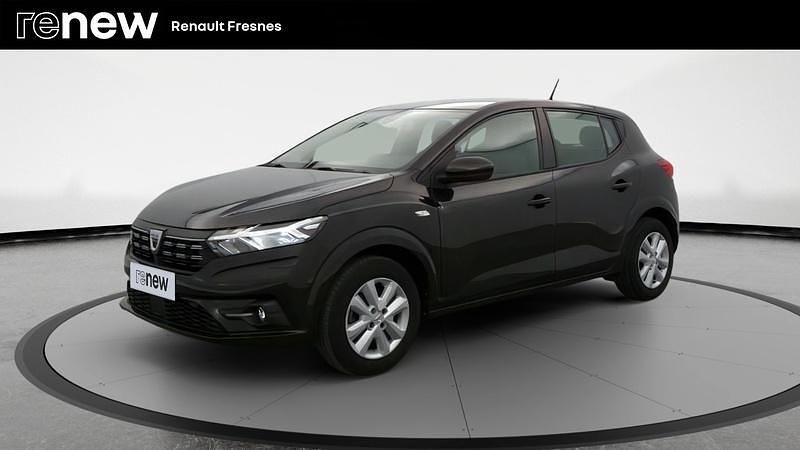 Noir Utilisé 2022 Dacia Sandero Comfort Citadine | 13 480 € (Prix juste) - Image 1/4