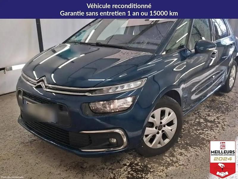 Bleu Occasion 2020 Citroën C4 SpaceTourer Feel Monospace | 14 900 € (Prix juste) - Image 1/4