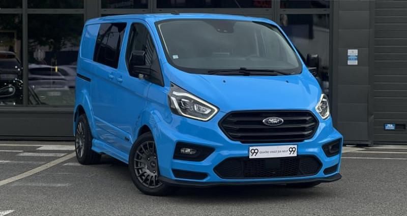 Bleu Utilisé 2021 Ford Transit Custom Van | 39 990 € - Image 1/4