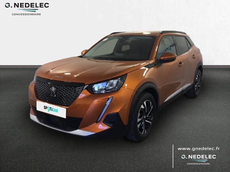 Orange Occasion 2021 Peugeot 2008 Allure SUV | 25 800 € - Image 1/4