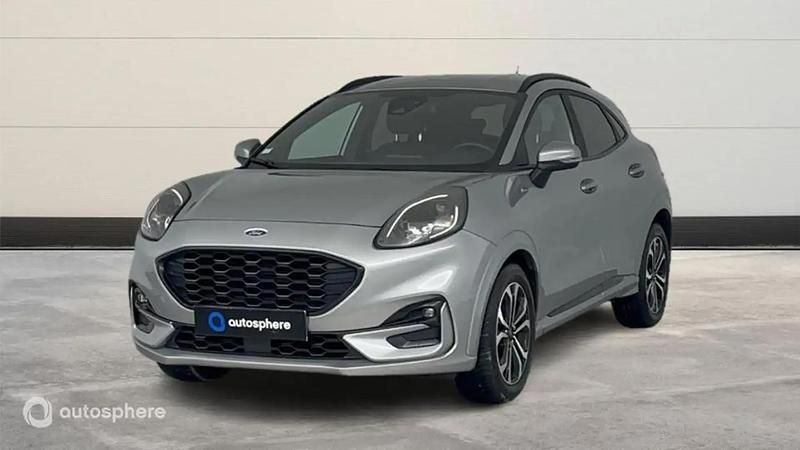 Gris Occasion 2021 Ford Puma ST-Line SUV | 18 499 € (Prix juste) - Image 1/4