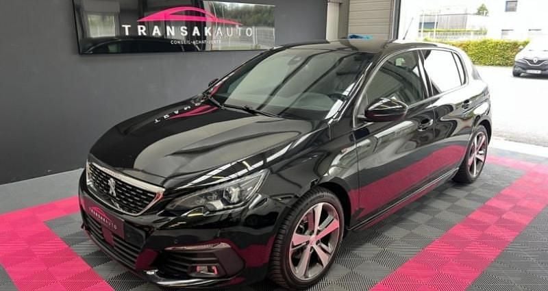 Noir Utilisé 2018 Peugeot 308 GT-line Berline | 12 990 € (Prix cher) - Image 1/4
