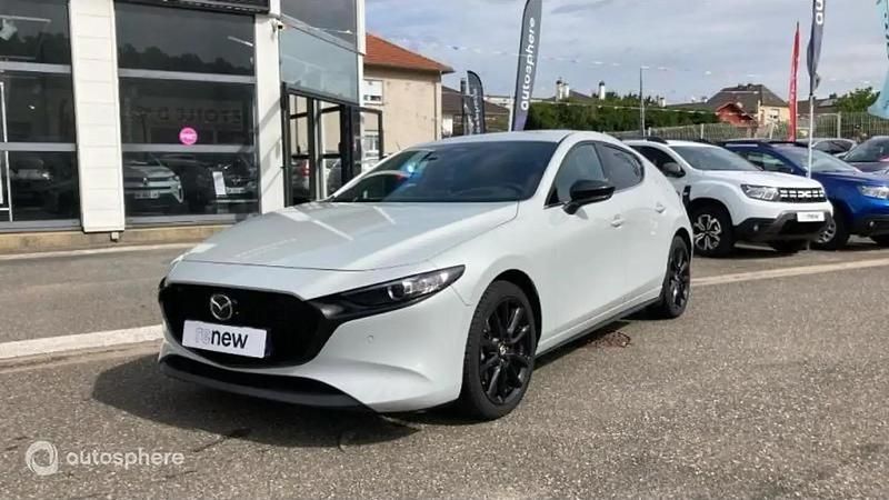Blanc Utilisé 2023 Mazda 3 Homura-Line Berline | 26 999 € - Image 1/4