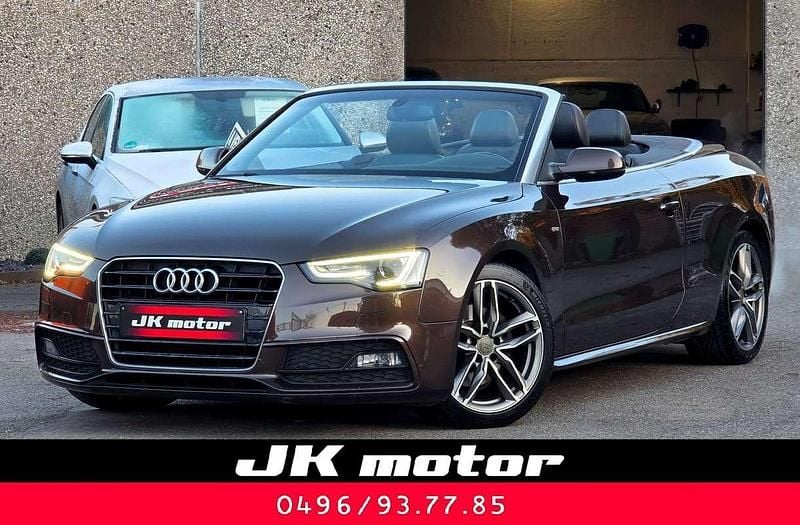 Occasion Audi A5 Cabriolet S-Line 190 ch (139 kW) 2015 Brun Cabriolet