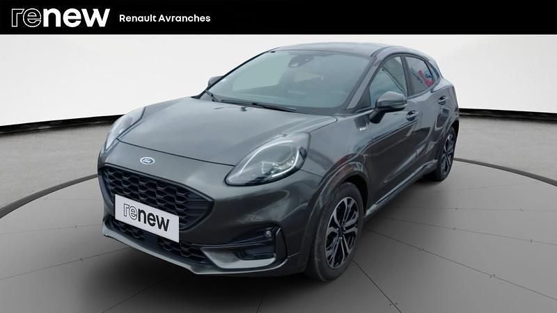 Gris Occasion 2023 Ford Puma ST-Line SUV | 21 499 € (Prix assez cher) - Image 1/4