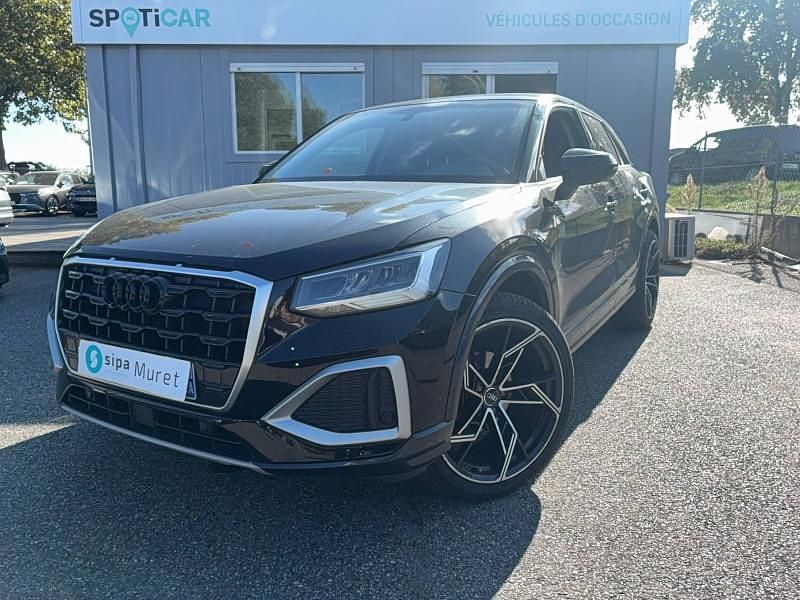 Brilliant black Occasion 2021 Audi Q2 Design SUV | 19 990 € (Bon prix) - Image 1/4