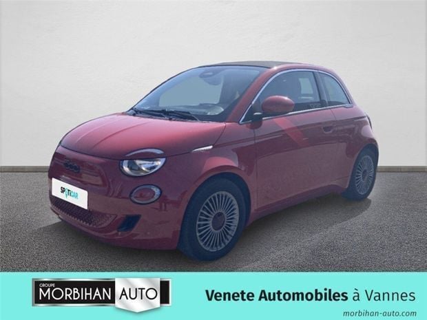 Blanc Occasion 2021 Fiat 500e Red Berline | 17 490 € - Image 1/4