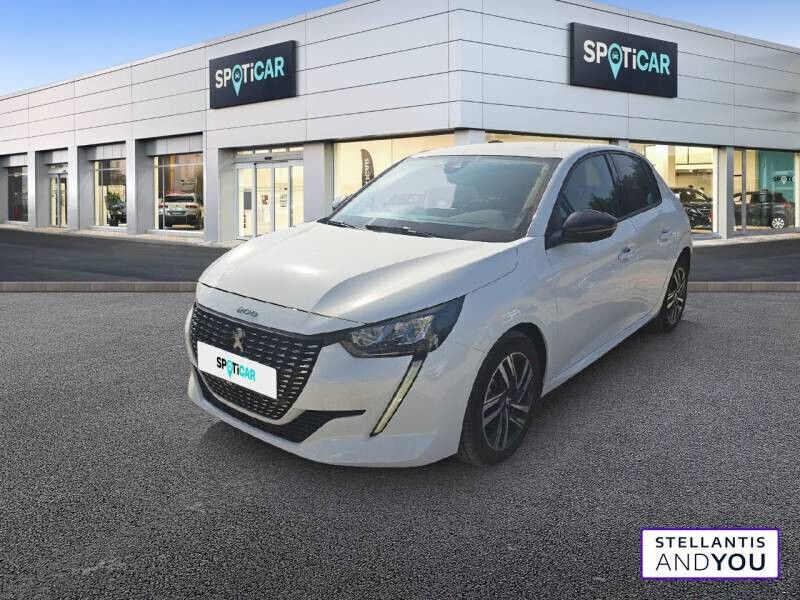 Blanc Utilisé 2023 Peugeot 208 Allure Citadine | 15 190 € (Bon prix) - Image 1/4