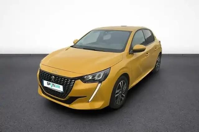 Jaune Occasion 2021 Peugeot 208 S Citadine | 12 790 € (Prix assez cher) - Image 1/4