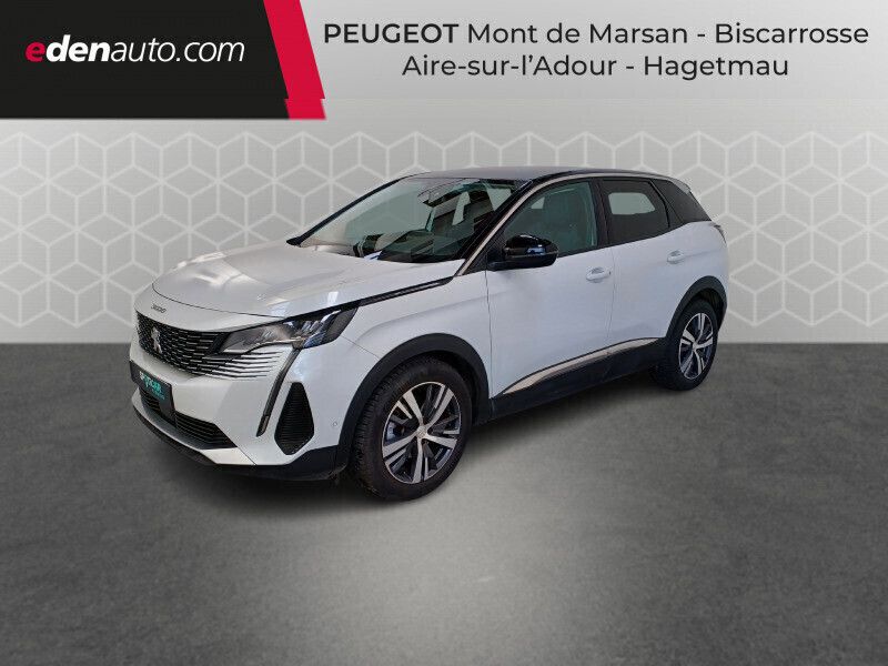 Blanc Utilisé 2022 Peugeot 3008 Allure | 20 890 € (Bon prix) - Image 1/4