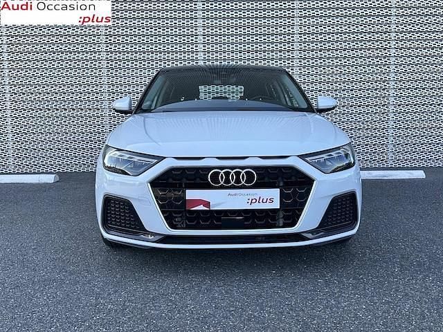 Blanc glacier métallisé Utilisé 2022 Audi A1 Sportback Advanced Plus Citadine | 22 990 € (Prix juste) - Image 1/3