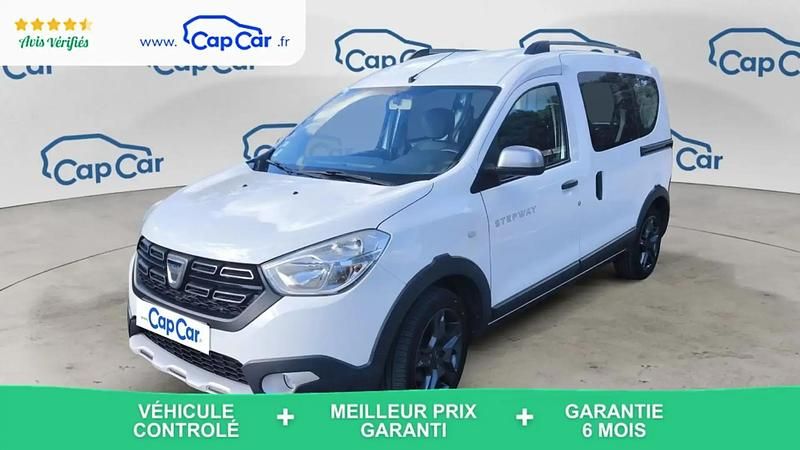 Blanc Utilisé 2017 Dacia Dokker Stepway Van | 12 000 € (Prix juste) - Image 1/4