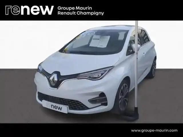 Blanc quartz Utilisé 2020 Renault Zoe Intens Citadine | 10 489 € (Super prix) - Image 1/4