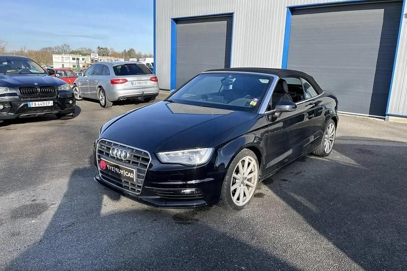Noir Occasion 2014 Audi A3 Cabriolet Ambition Cabriolet | 16 990 € (Prix juste) - Image 1/4