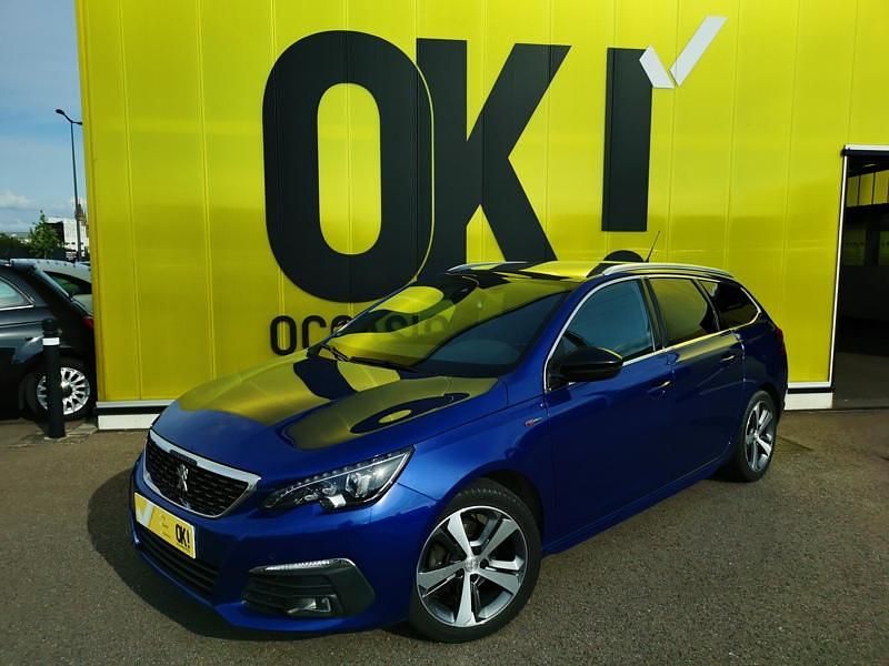 Bleu Utilisé 2019 Peugeot 308 GT-line Break | 15 790 € (Prix juste) - Image 1/3