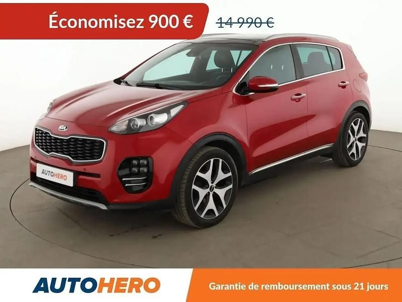 Rouge Occasion 2017 Kia Sportage GT-Line SUV | 14 090 € (Prix juste) - Image 1/2