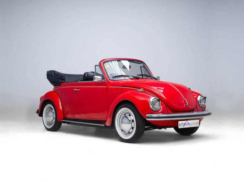 Occasion VW Käfer S 50 ch (36 kW) 1973 Rouge Cabriolet