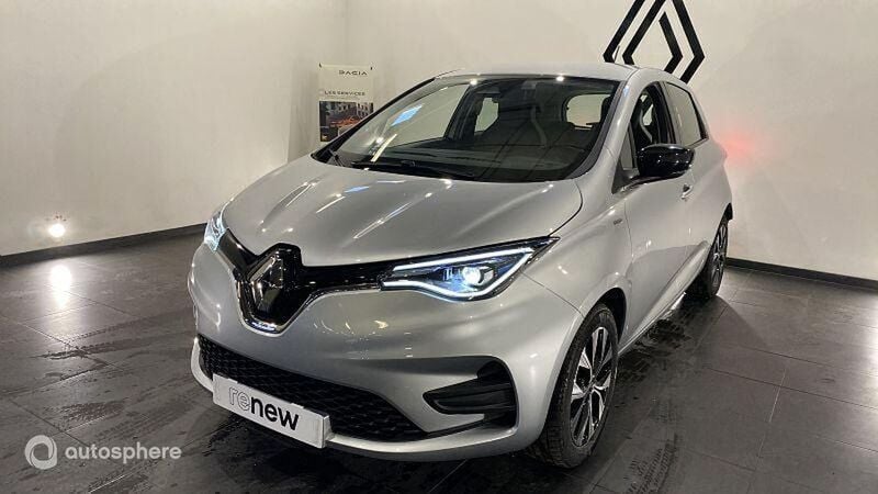 Gris Utilisé 2021 Renault Zoe LIMITED Citadine | 12 499 € (Super prix) - Image 1/4