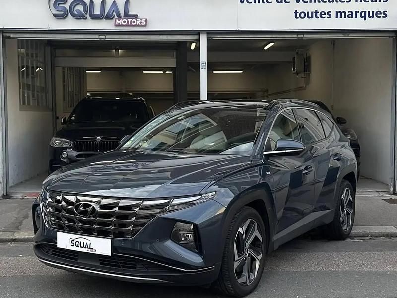Gris Utilisé 2021 Hyundai Tucson SUV | 24 990 € (Prix juste) - Image 1/4