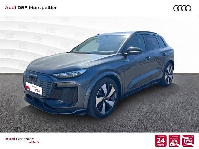 Gris daytona nacré Occasion 2024 Audi Q6 e-tron S-Line SUV | 68 880 € (Super prix) - Image 1/4