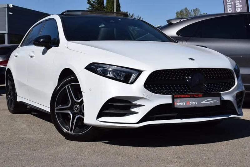 Blanc Utilisé 2021 Mercedes A250 AMG line Berline | 27 900 € (Prix assez cher) - Image 1/4