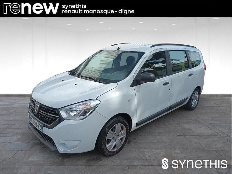 Blanc Utilisé 2021 Dacia Lodgy Essentiel Monospace | 16 490 € (Prix juste) - Image 1/4