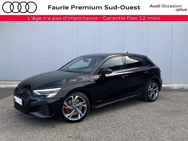 Noir mythe métallisé Utilisé 2022 Audi A3 Sportback e-tron Competition Citadine | 28 990 € (Prix juste) - Image 1/4