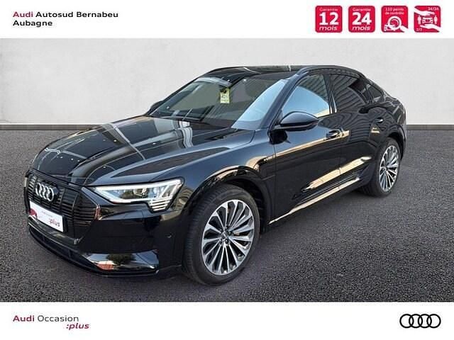 Noir mythic métallisé Utilisé 2020 Audi e-tron Sportback Advanced SUV | 38 590 € (Prix juste) - Image 1/4