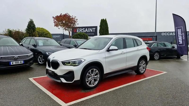 Blanc Utilisé 2021 BMW 116 Citadine | 22 490 € (Prix assez cher) - Image 1/4