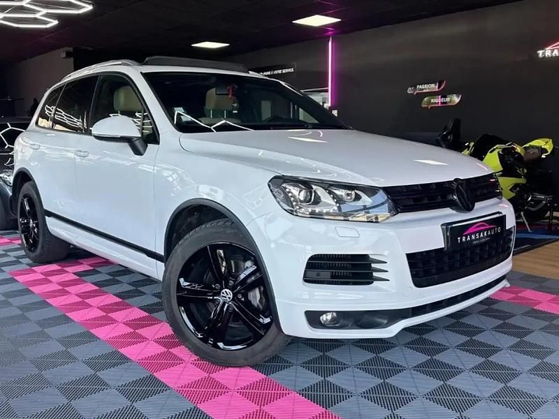 Blanc Utilisé 2014 VW Touareg Exclusive SUV | 18 990 € - Image 1/4