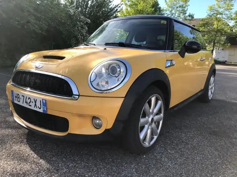 Jaune Utilisé 2008 Mini Cooper S Coupé Coupé | 8 990 € - Image 1/4