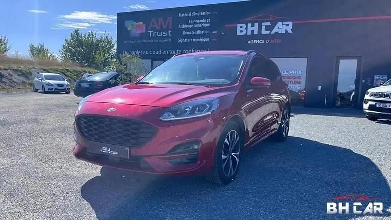 Rouge Utilisé 2021 Ford Kuga ST-Line SUV | 21 990 € (Bon prix) - Image 1/4