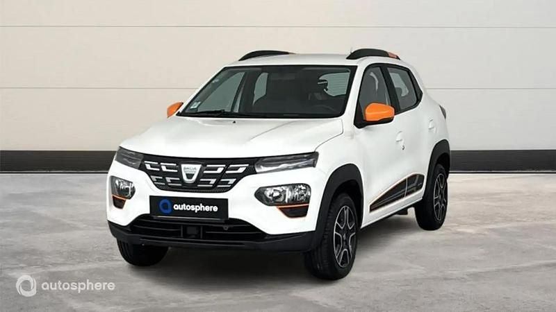 Blanc Occasion 2021 Dacia Spring Comfort Plus Citadine | 8 499 € (Prix juste) - Image 1/4