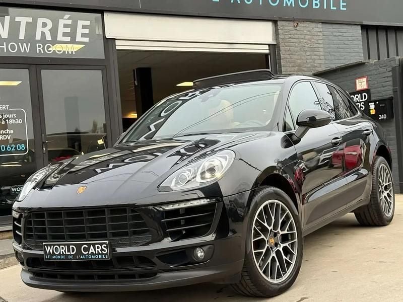 Noir Utilisé 2018 Porsche Macan Turbo SUV | 35 990 € (Super prix) - Image 1/4