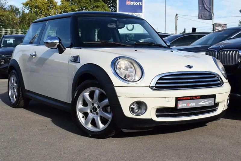 Blanc Utilisé 2010 Mini Cooper Citadine | 7 400 € (Super prix) - Image 1/4