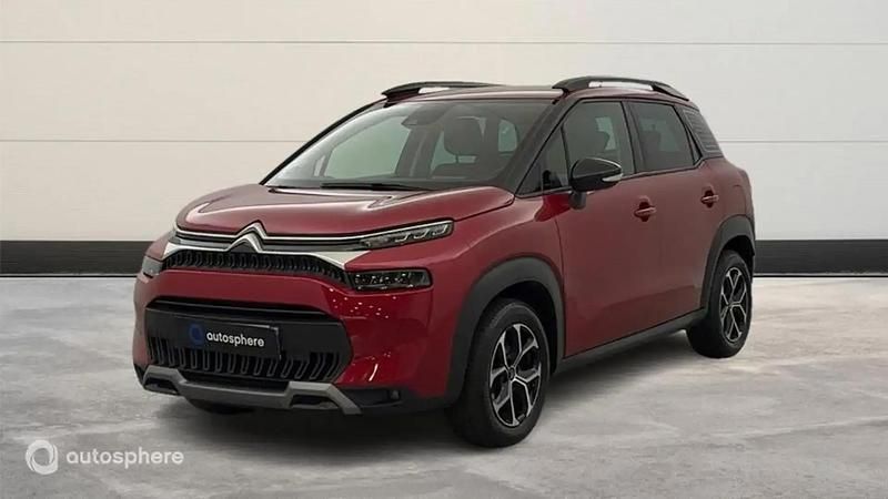 Rouge Utilisé 2022 Citroën C3 Aircross PureTech SUV | 13 999 € (Prix juste) - Image 1/4