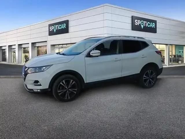 Blanc adelie Utilisé 2019 Nissan Qashqai N-Connecta SUV | 18 999 € (Prix juste) - Image 1/4