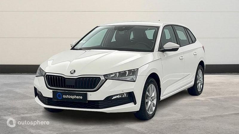 Blanc Occasion 2020 Skoda Scala Business Line Citadine | 16 499 € (Prix juste) - Image 1/4