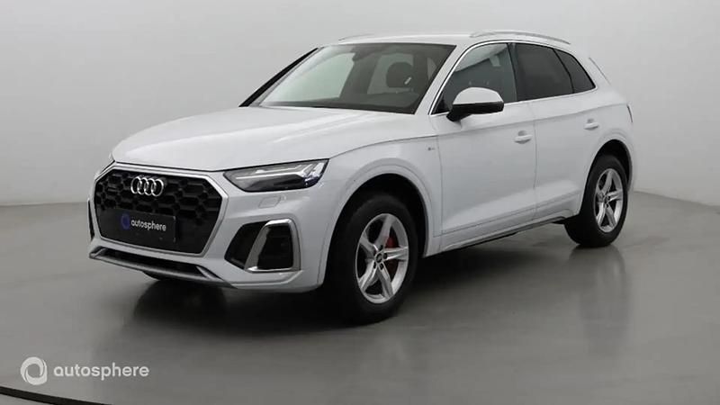 Blanc Utilisé 2021 Audi Q5 S-Line SUV | 39 799 € (Prix juste) - Image 1/4