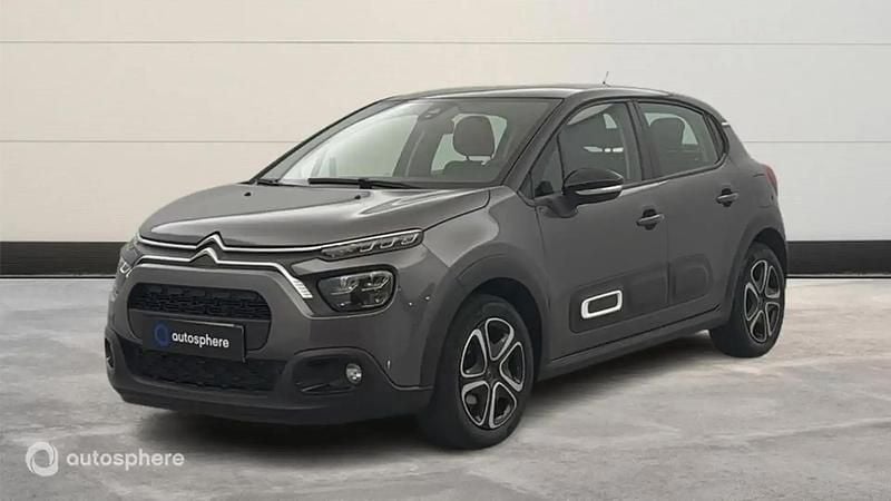 Gris Utilisé 2021 Citroën C3 Feel Citadine | 10 299 € (Prix juste) - Image 1/4
